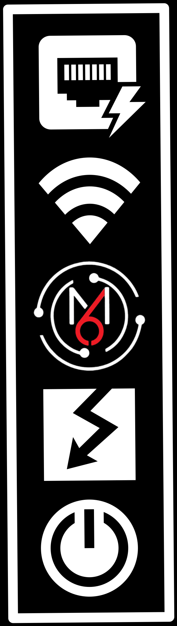 M6 Communications system status strip